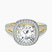 Pre-Designed 14ct Yellow Gold Opulenté Antique Halo Lab Diamond Ring