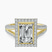 Pre-Designed 18ct Yellow Gold Opulenté Antique Halo Lab Diamond Ring