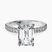Pre-Designed 10kt White Gold Nomi Classic Eternity Lab Diamond Ring