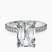 Pre-Designed 10kt White Gold Nomi Classic Eternity Lab Diamond Ring