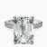 Pre-Designed 10kt White Gold Nomi Classic Eternity Lab Diamond Ring