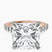 Pre-Designed 10kt Rose Gold Austria Cathedral Lab Diamond Ring