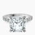Pre-Designed Platinum Austria Cathedral Lab Diamond Ring