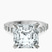Pre-Designed 10kt White Gold Austria Cathedral Lab Diamond Ring