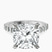 Pre-Designed 10kt White Gold Austria Cathedral Lab Diamond Ring