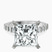 Pre-Designed 10kt White Gold Austria Cathedral Lab Diamond Ring