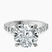 Pre-Designed Platinum Austria Cathedral Lab Diamond Ring
