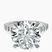 Pre-Designed Platinum Austria Cathedral Lab Diamond Ring