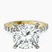 Pre-Designed 10kt Yellow Gold Austria Cathedral Lab Diamond Ring