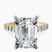 Pre-Designed 14kt Yellow Gold Austria Cathedral Lab Diamond Ring
