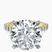 Pre-Designed 10kt Yellow Gold Austria Cathedral Lab Diamond Ring