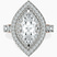 Pre-Designed 14ct Rose Gold Crowned Cresta Double Halo Lab Diamond Ring