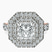 Pre-Designed 9ct Rose Gold Crowned Cresta Double Halo Lab Diamond Ring