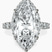 Pre-Designed Platinum Enchanté Side Stones Halo Lab Diamond Ring