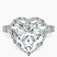 Pre-Designed 14kt Yellow Gold Enchanté Side Stones Halo Lab Diamond Ring