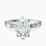 Pre-Designed Platinum Majestic Love Lab Diamond Accent Ring
