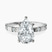 Pre-Designed Platinum Majestic Love Lab Diamond Accent Ring