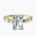 Pre-Designed 18kt Yellow Gold Majestic Love Lab Diamond Accent Ring