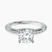 Adele Secret Double Halo Lab Diamond Engagement Ring in 10kt White Gold