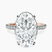 Pre-Designed 10kt Rose Gold Cleopatra Halo Lab Diamond Ring