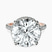 Pre-Designed 18kt Rose Gold Cleopatra Halo Lab Diamond Ring