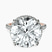 Pre-Designed 14kt Rose Gold Cleopatra Halo Lab Diamond Ring