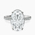 Pre-Designed 14kt White Gold Cleopatra Halo Lab Diamond Ring