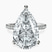 Pre-Designed 14kt White Gold Cleopatra Halo Lab Diamond Ring