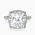 Pre-Designed 14kt Yellow Gold Cleopatra Halo Lab Diamond Ring
