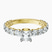 Pre-Designed 10kt Yellow Gold Genelia Side Stone Lab Diamond Ring