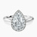 Pre-Designed 9ct White Gold Harriet Halo 2mm Lab Diamond Ring