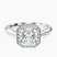 Pre-Designed 9ct White Gold Harriet Halo 2mm Lab Diamond Ring