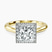 Pre-Designed 14kt Yellow Gold Harriet Halo 2mm Lab Diamond Ring