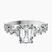 Edna Side Stone Lab Diamond Engagement Ring in 10kt White Gold