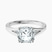Erica Swan Split Shank Lab Diamond Engagement Ring in 9ct White Gold