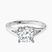 Erica Swan Split Shank Lab Diamond Engagement Ring in 9ct White Gold