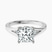 Erica Swan Split Shank Lab Diamond Engagement Ring in 9ct White Gold