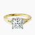 Erica Swan Split Shank Lab Diamond Engagement Ring in 14ct Yellow Gold