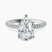 Pre-Designed Platinum Eloa Secret Halo Lab Diamond Ring