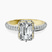 Pre-Designed 14kt Yellow Gold Eloa Secret Halo Lab Diamond Ring