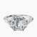 Pre-Designed 14kt White Gold Beatrice Marquise Side Stone Lab Diamond Ring