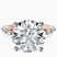 Pre-Designed 18kt Rose Gold Pamela Eternity Side Stone Lab Diamond Ring