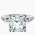 Pre-Designed Platinum Pamela Eternity Side Stone Lab Diamond Ring
