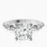 Pre-Designed Platinum Pamela Eternity Side Stone Lab Diamond Ring
