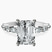 Pre-Designed 10kt White Gold Pamela Eternity Side Stone Lab Diamond Ring