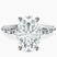 Pre-Designed 14kt White Gold Pamela Eternity Side Stone Lab Diamond Ring