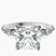 Pre-Designed 14kt White Gold Pamela Eternity Side Stone Lab Diamond Ring