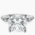 Pre-Designed 10kt White Gold Pamela Eternity Side Stone Lab Diamond Ring