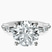 Pre-Designed Platinum Pamela Eternity Side Stone Lab Diamond Ring