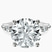 Pre-Designed Platinum Pamela Eternity Side Stone Lab Diamond Ring